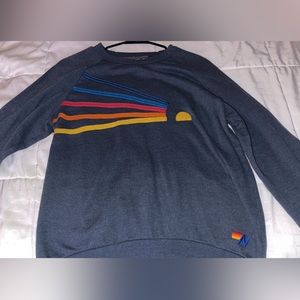 Aviator Nation Rainbow Pullover